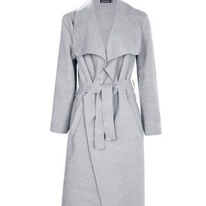 Belted shawl coat! Like new!!!!